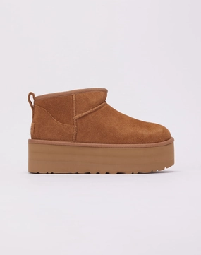 UGG Classic Ultra Mini Platform Boots Ugg cozy shoes with warm lining
