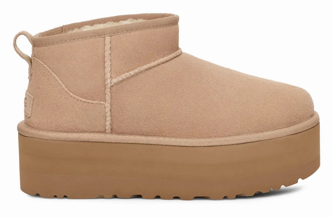 UGG Classic Ultra Mini Platform  Elevated Comfort & Bold Style Ugg cozy footwear visuals