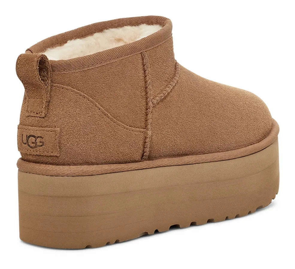 UGG Classic Ultra Mini Platform  Elevated Comfort & Bold Style Ugg cozy footwear visuals
