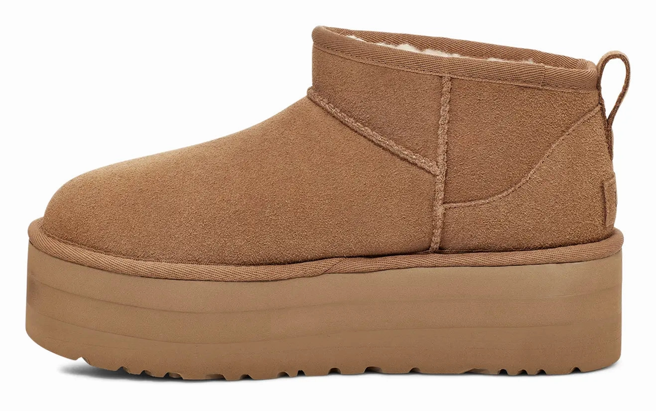 UGG Classic Ultra Mini Platform  Elevated Comfort & Bold Style Ugg cozy footwear visuals