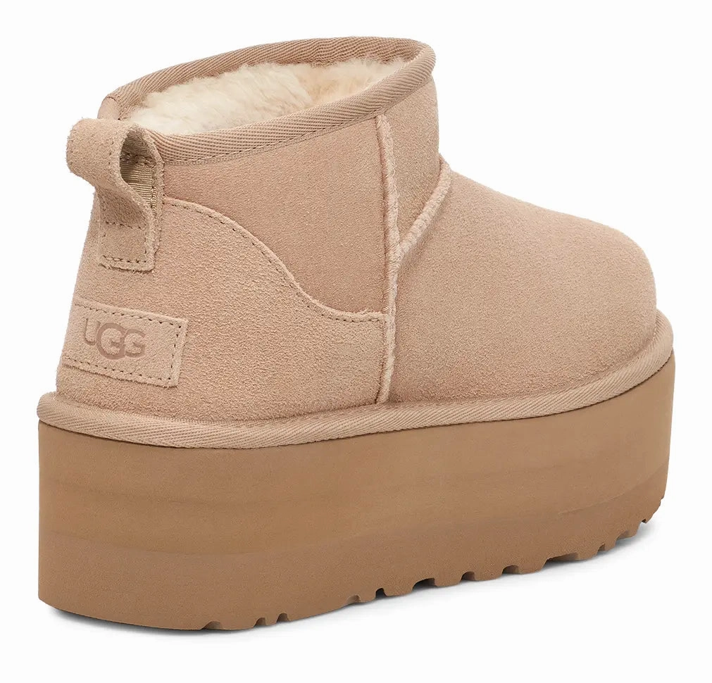 UGG Classic Ultra Mini Platform  Elevated Comfort & Bold Style Ugg cozy footwear visuals