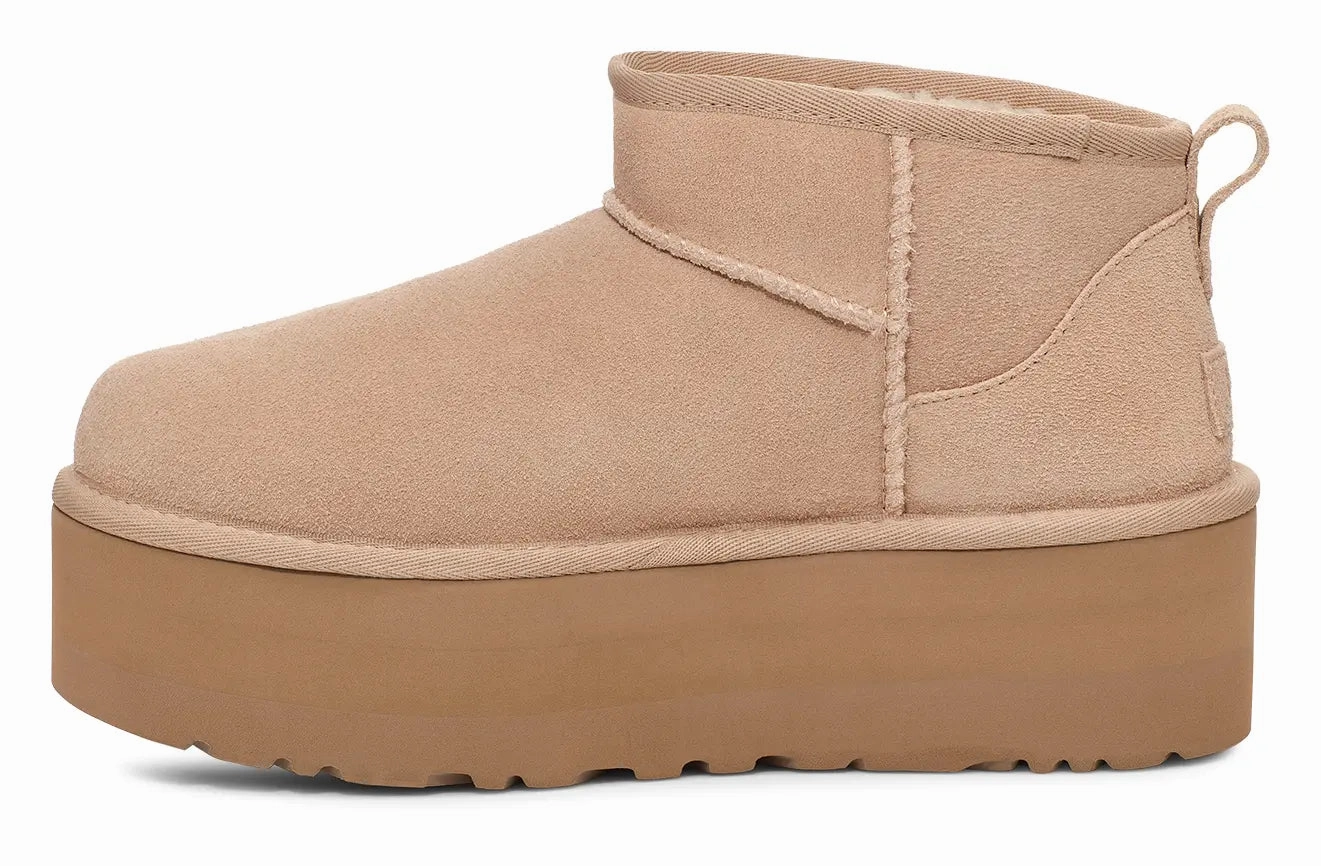 UGG Classic Ultra Mini Platform  Elevated Comfort & Bold Style Ugg cozy footwear visuals