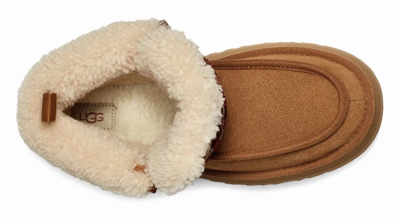 UGG Funkarra Cabin Cuff  Cozy Platform Shoe with Sheepskin Lining Ugg cozy footwear visuals