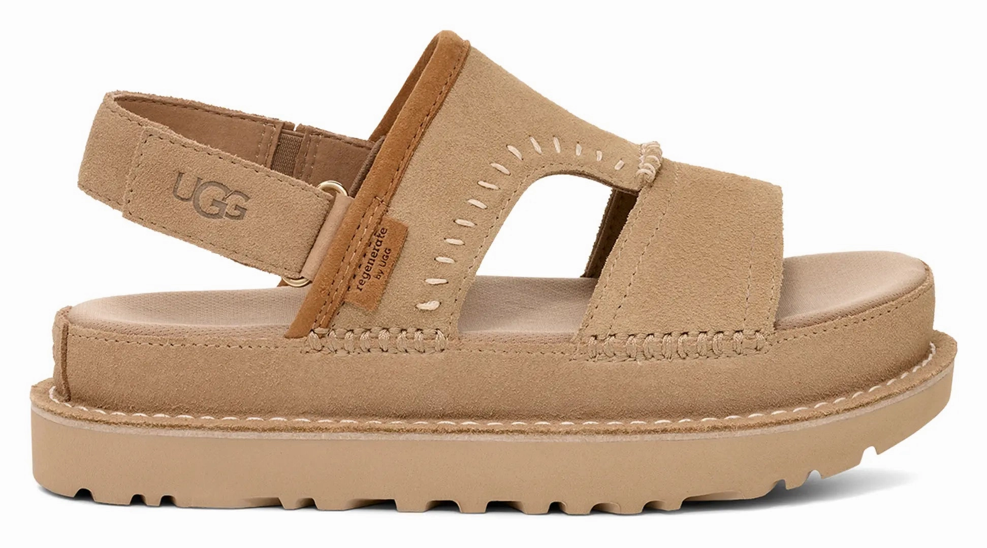 UGG Goldenstar Regenerate Sandal  Sustainable Comfort Ugg cozy footwear visuals