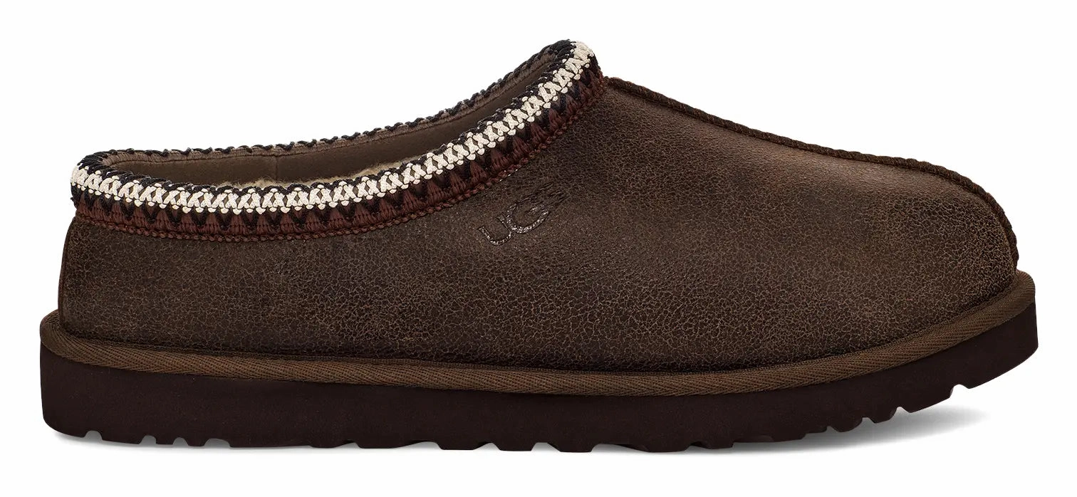 UGG Men's Tasman Distressed Slipper  Rugged Style Meets Ultimate Comfort Ugg cozy footwear visuals