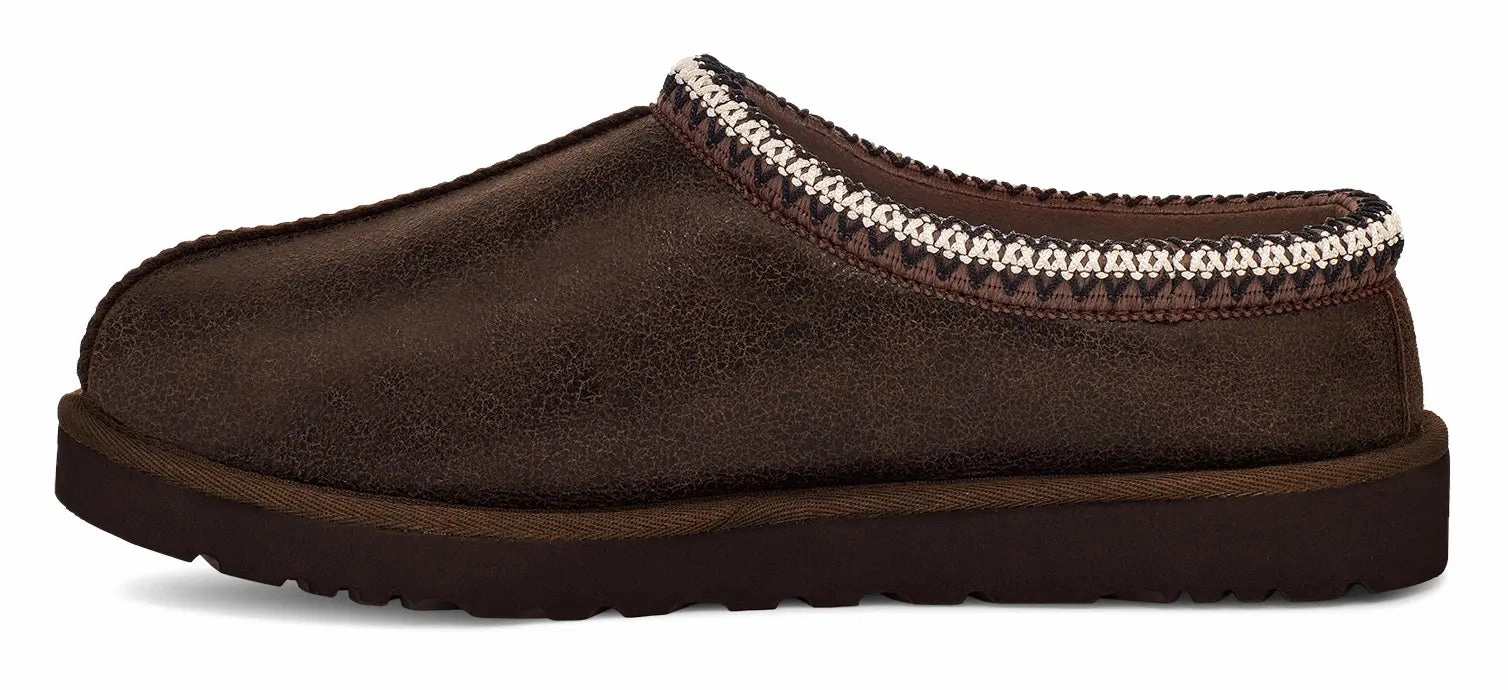 UGG Men's Tasman Distressed Slipper  Rugged Style Meets Ultimate Comfort Ugg cozy footwear visuals