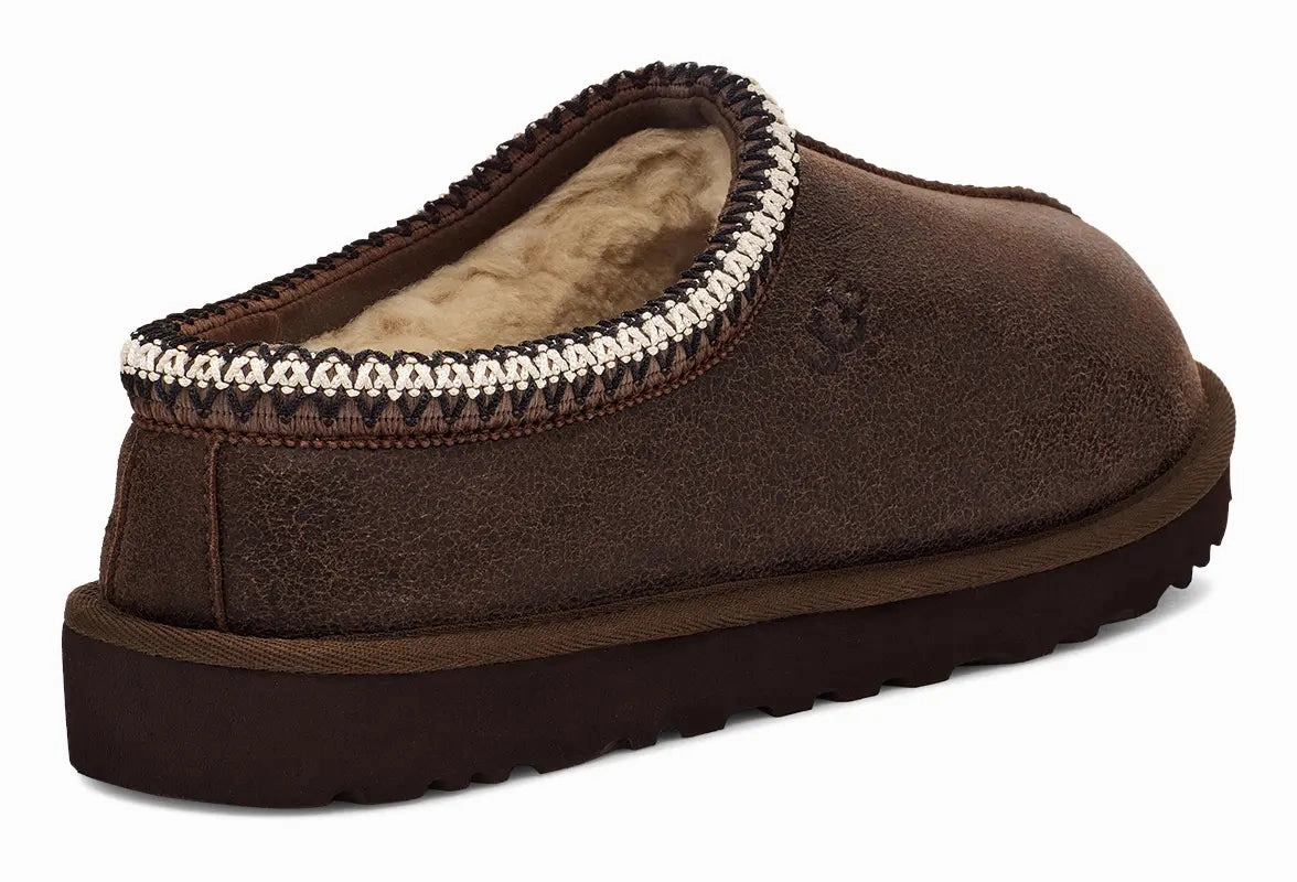 UGG Men's Tasman Distressed Slipper  Rugged Style Meets Ultimate Comfort Ugg cozy footwear visuals