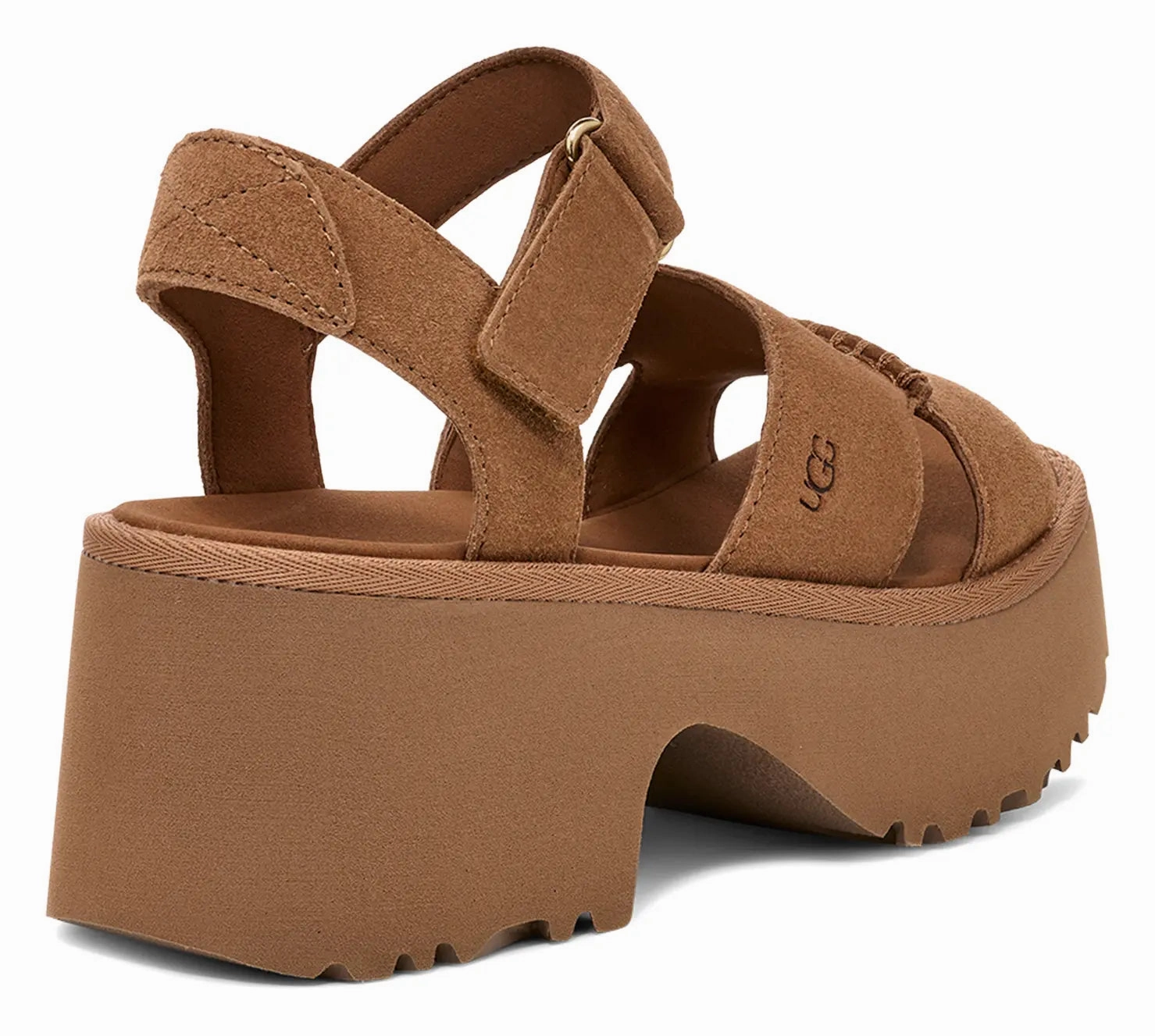 UGG New Heights Ankle Strap  Chic & Comfortable Platform Sandals Ugg cozy footwear visuals