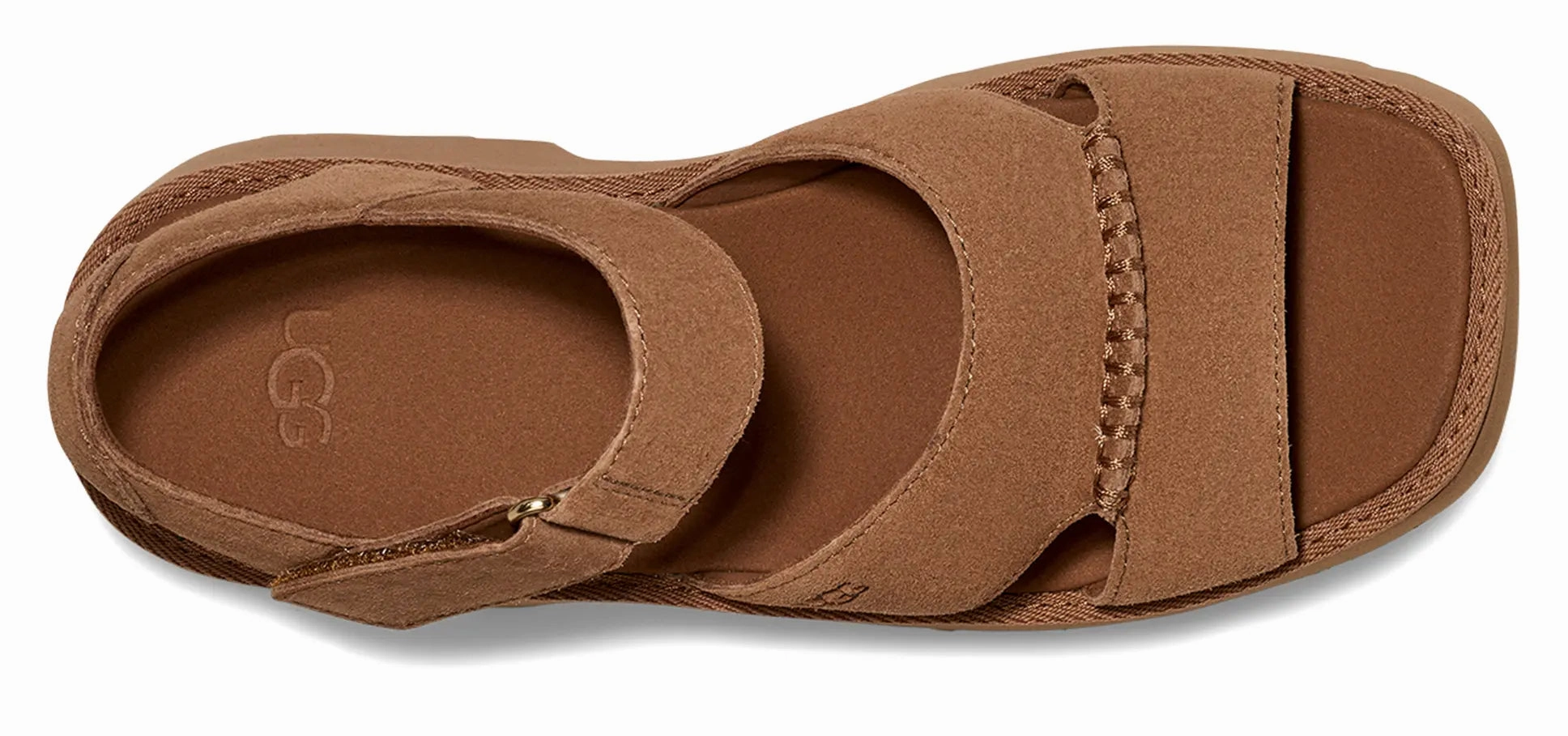 UGG New Heights Ankle Strap  Chic & Comfortable Platform Sandals Ugg cozy footwear visuals