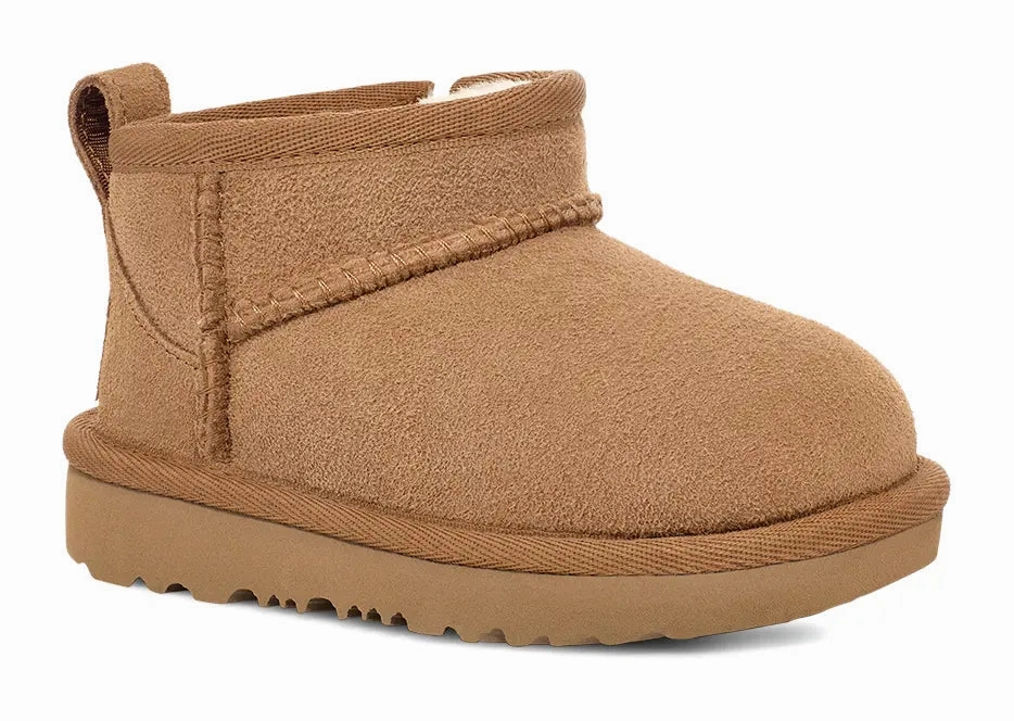 UGG Toddler's Classic Ultra Mini  Cozy, Stylish & Play-Ready Ugg cozy footwear visuals
