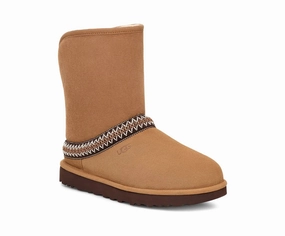 UGG Women's Classic Short Crescent  Cozy, Chic & Versatile Ugg cozy winter footwear styles