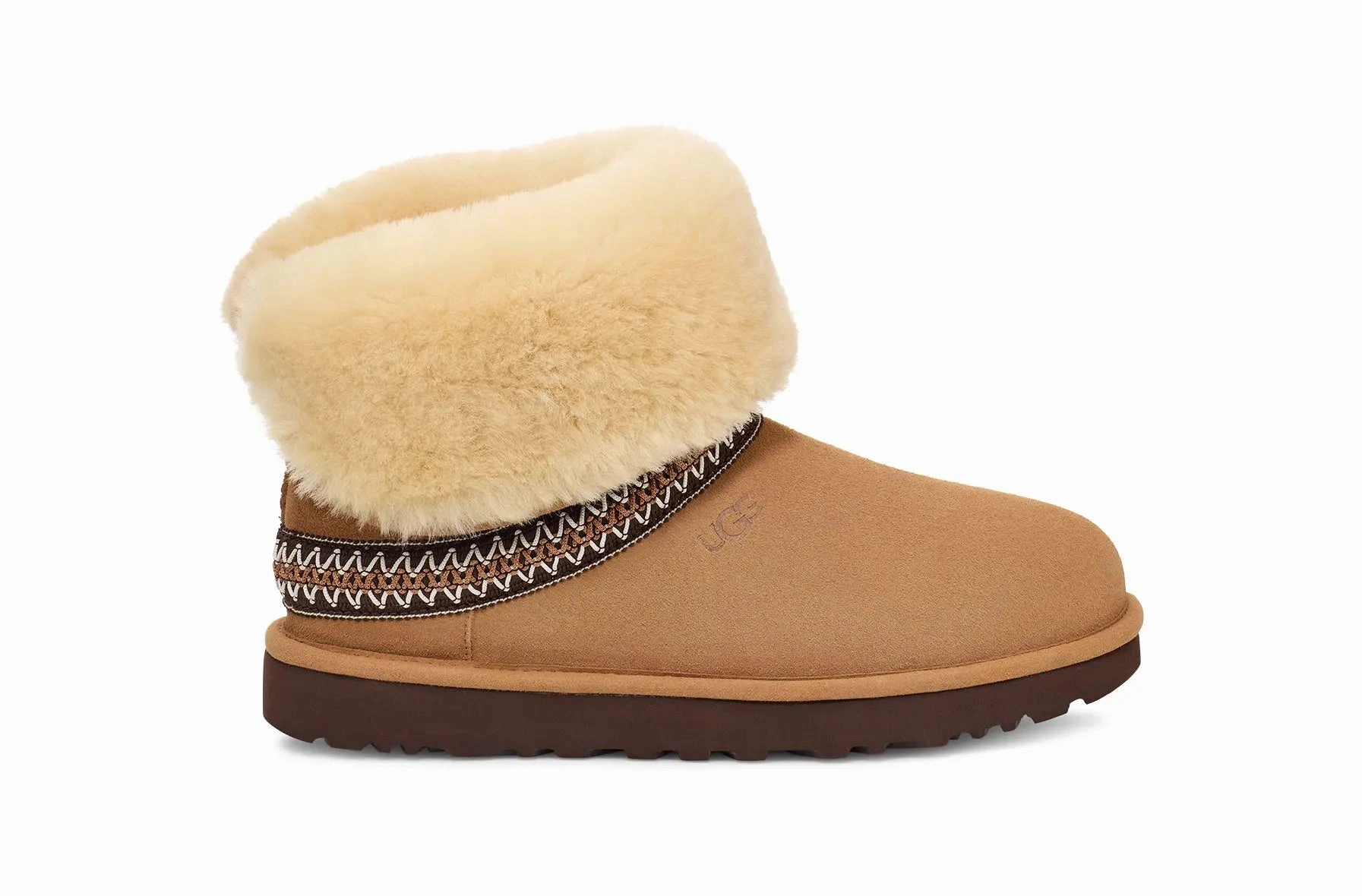 UGG Women's Classic Short Crescent  Cozy, Chic & Versatile Ugg cozy footwear visuals