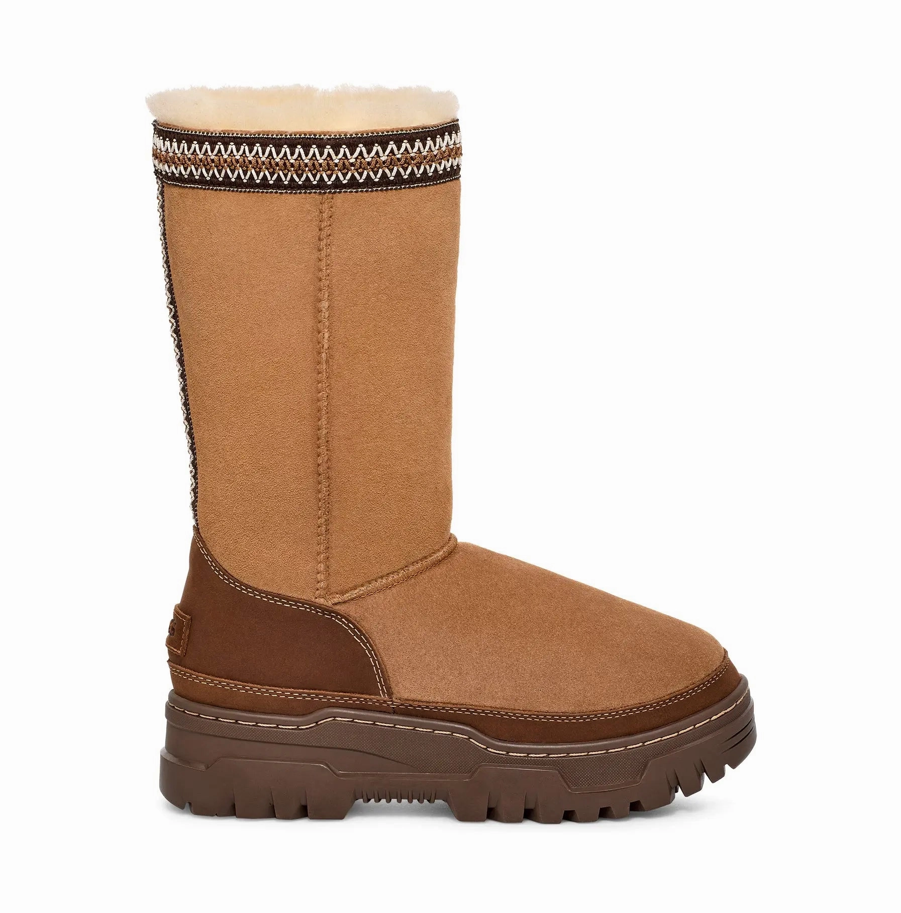 UGG Women's Classic Tall Trailgazer  Cozy, Waterproof & Winter-Ready Ugg cozy footwear visuals