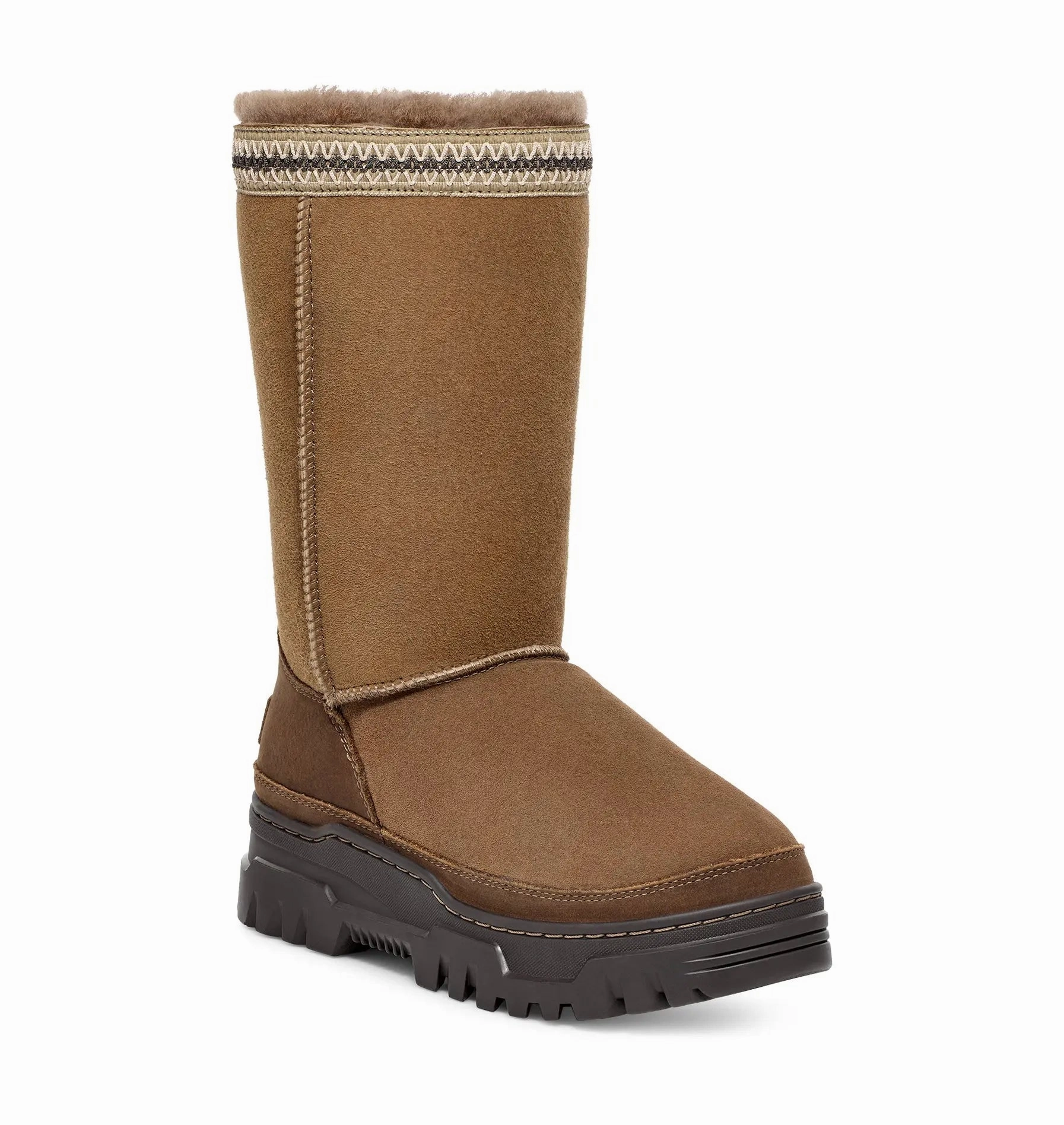 UGG Women's Classic Tall Trailgazer  Cozy, Waterproof & Winter-Ready Ugg cozy footwear visuals