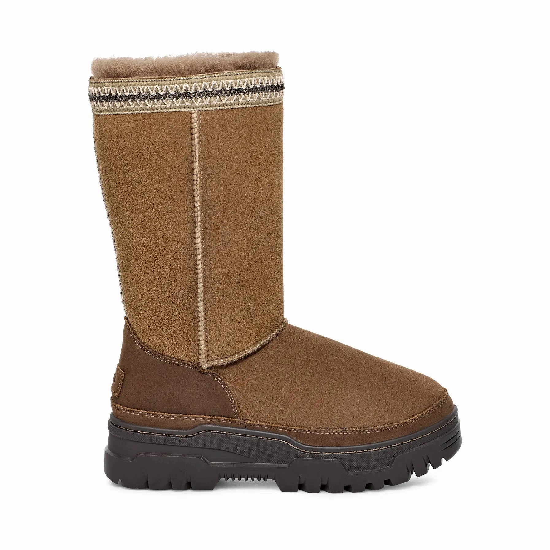 UGG Women's Classic Tall Trailgazer  Cozy, Waterproof & Winter-Ready Ugg cozy footwear visuals