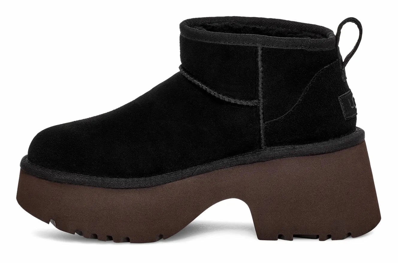 UGG Women's Classic Ultra Mini New Heights  Bold, Cozy & Elevated Ugg cozy footwear visuals