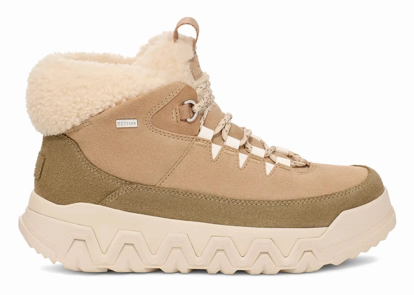 UGG Women's TerreTrail Cozy Lace  Waterproof, Warm & Eco-Friendly Ugg cozy footwear visuals