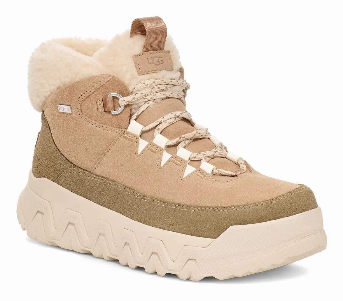 UGG Women's TerreTrail Cozy Lace  Waterproof, Warm & Eco-Friendly Ugg cozy footwear visuals