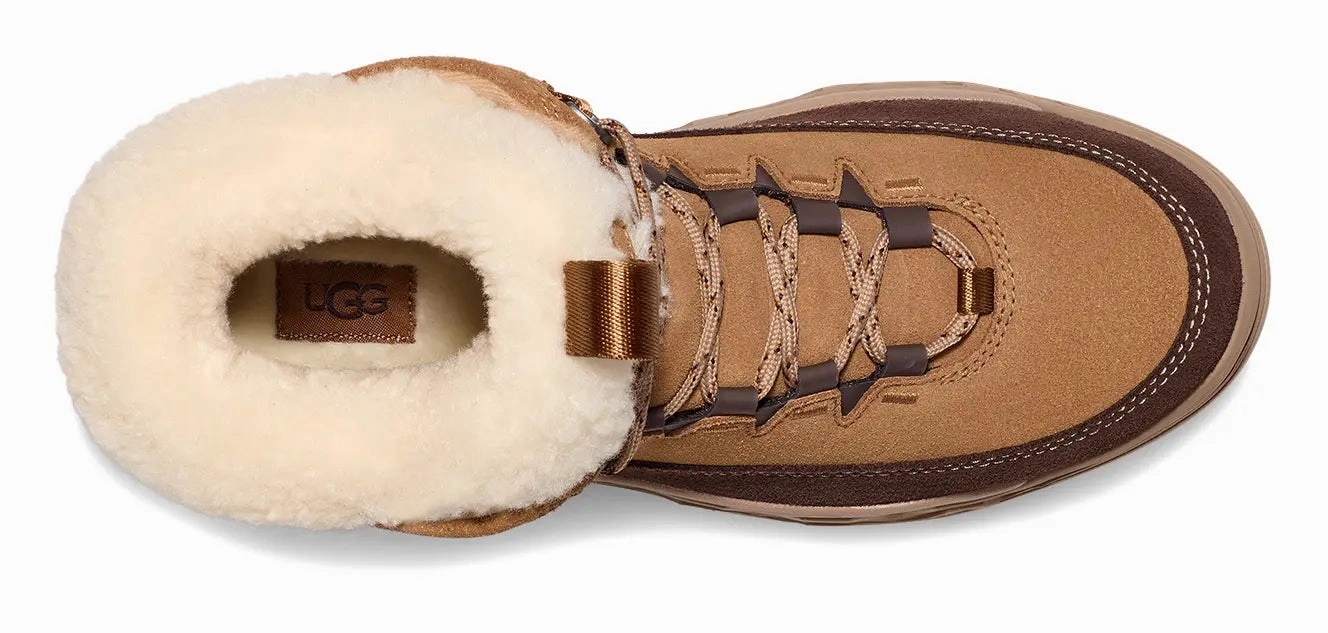 UGG Women's TerreTrail Cozy Lace  Waterproof, Warm & Eco-Friendly Ugg cozy footwear visuals