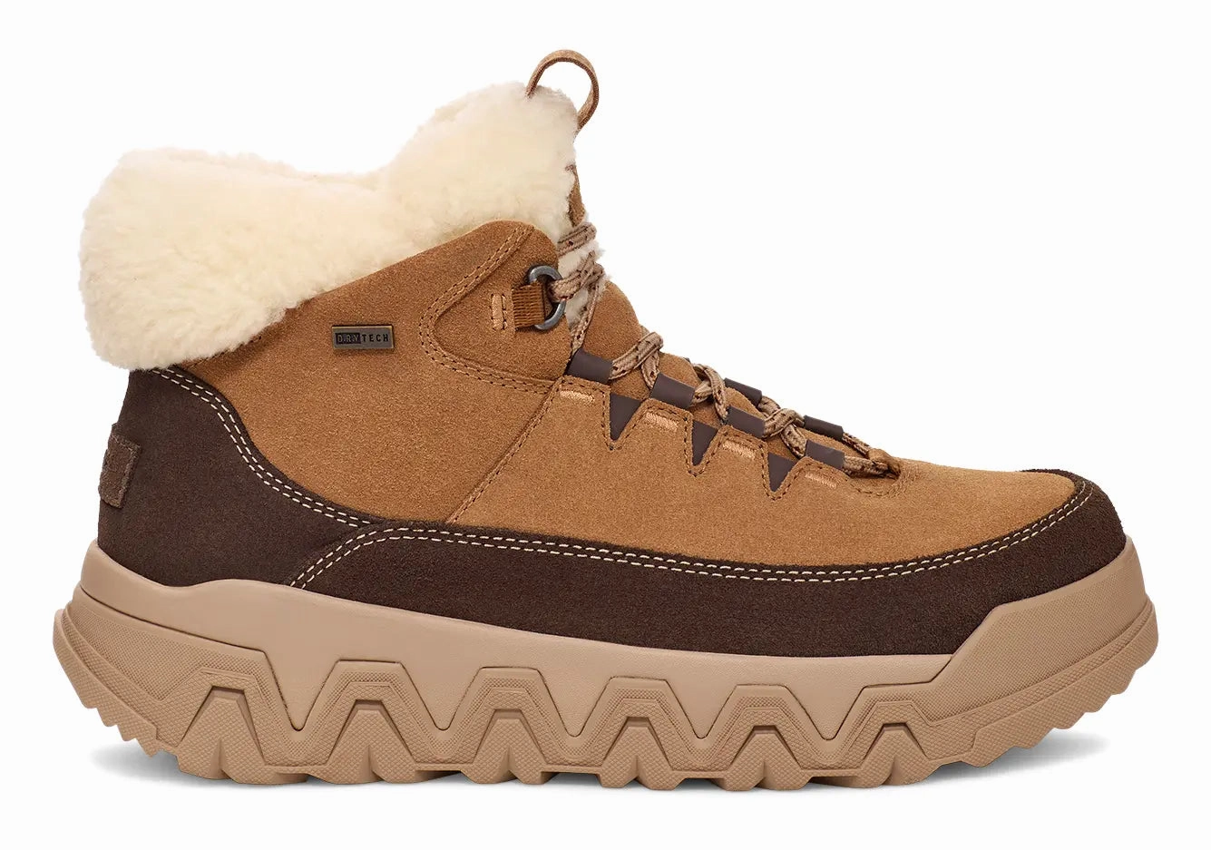 UGG Women's TerreTrail Cozy Lace  Waterproof, Warm & Eco-Friendly Ugg cozy footwear visuals