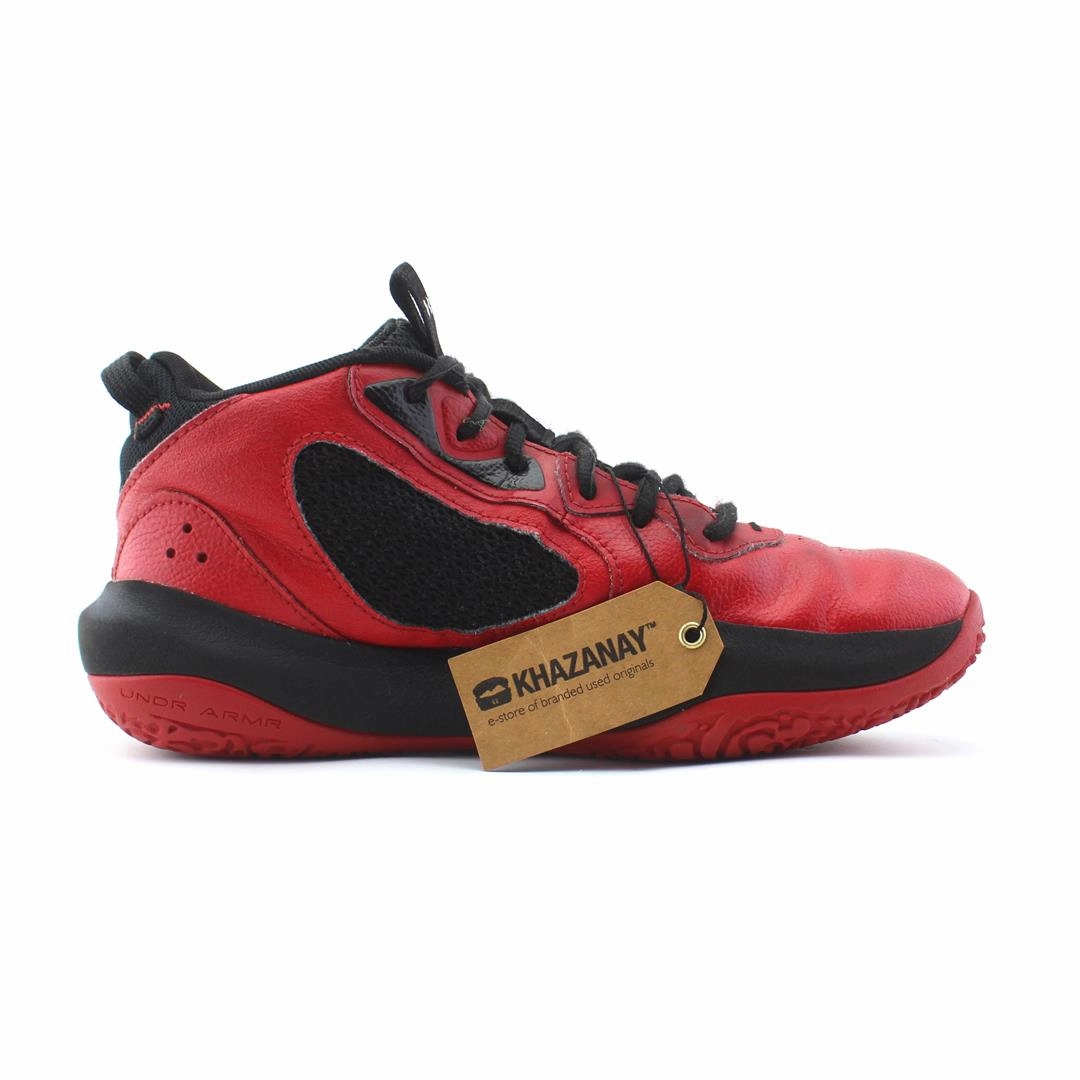 UNDER ARMOUR JUNIOR GS LOCKDOWN 6 Under Armour trainer close-ups