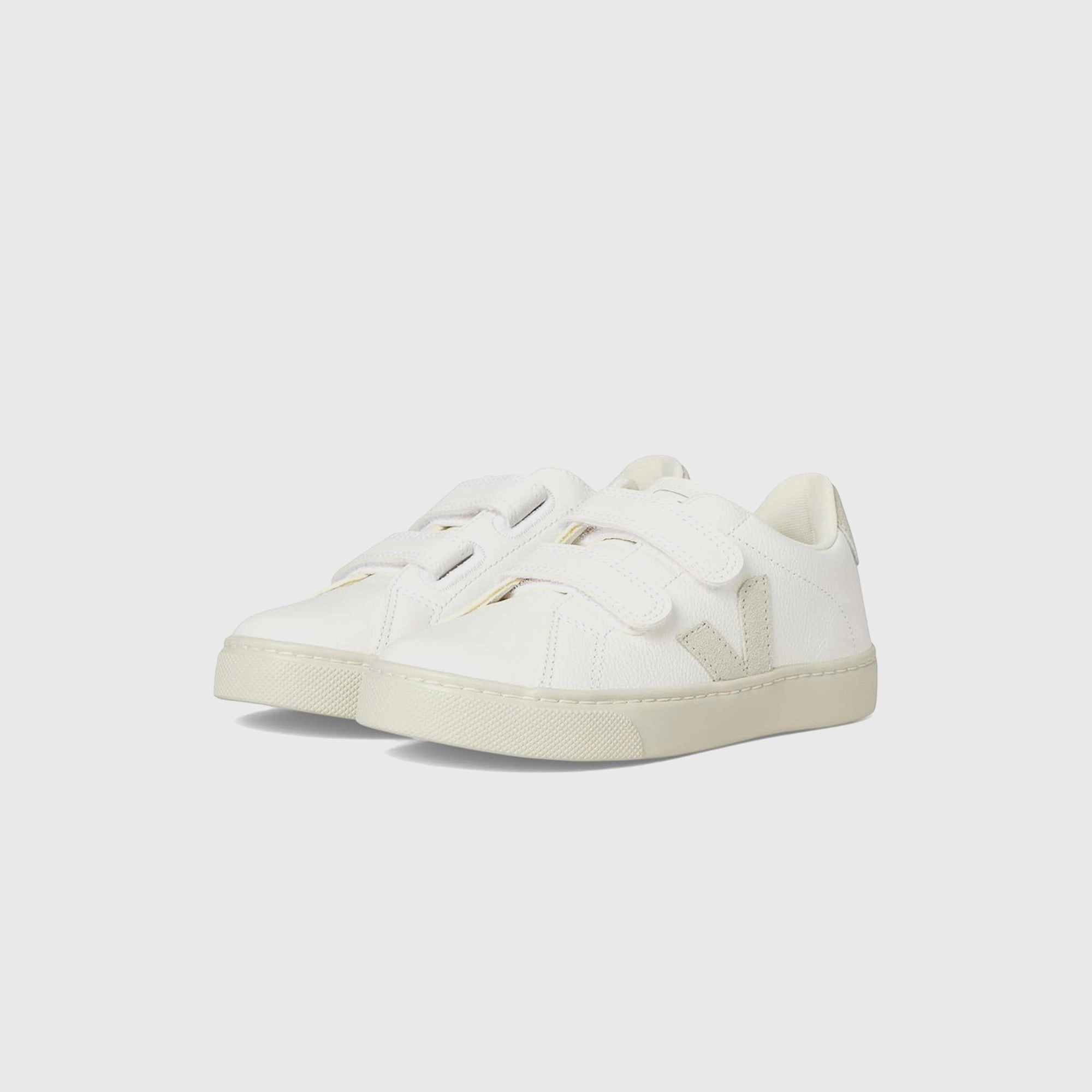 Veja Jr Small Esplar - Extra-White / Natural Minimalist Walking Shoes