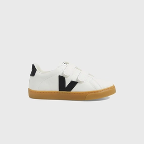 Veja Junior Small Esplar - Extra-White / Black / Natural Veja shoe designs
