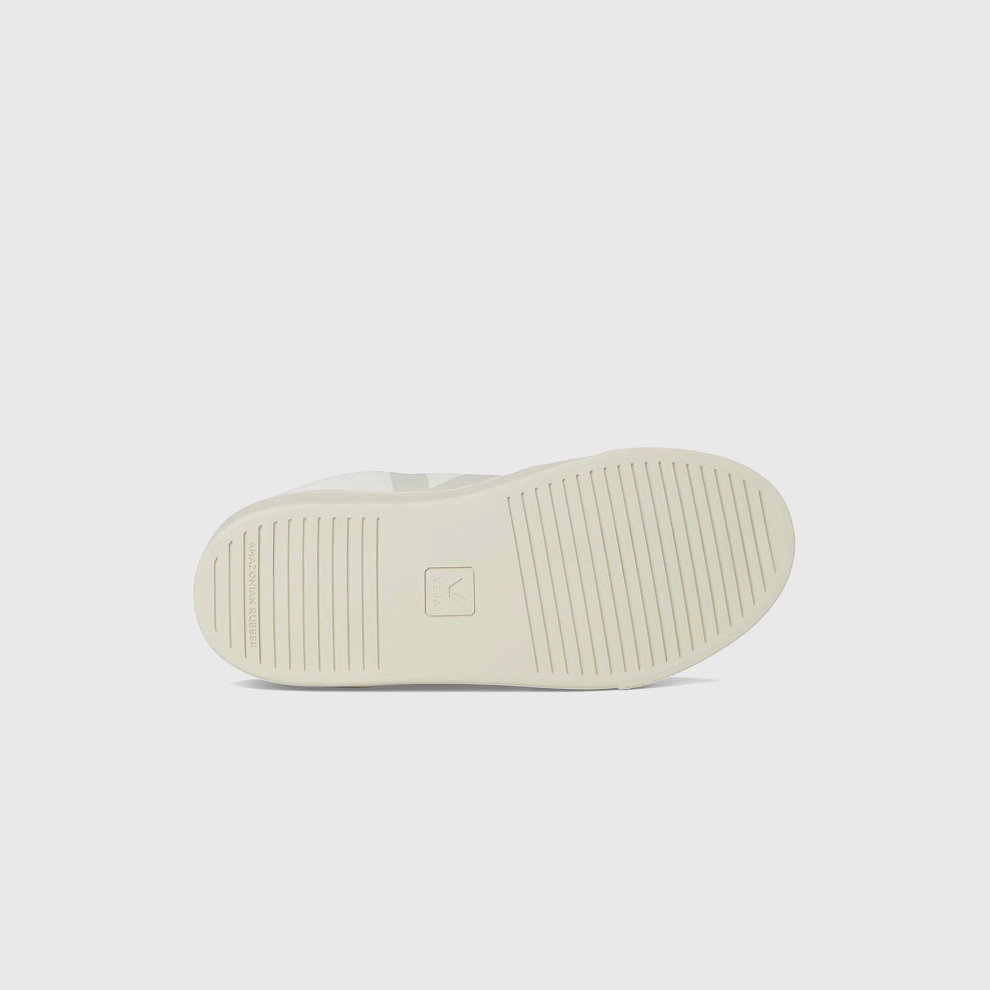 Veja Junior Small V-90 - Extra-White / Natural Minimalist Walking Shoes