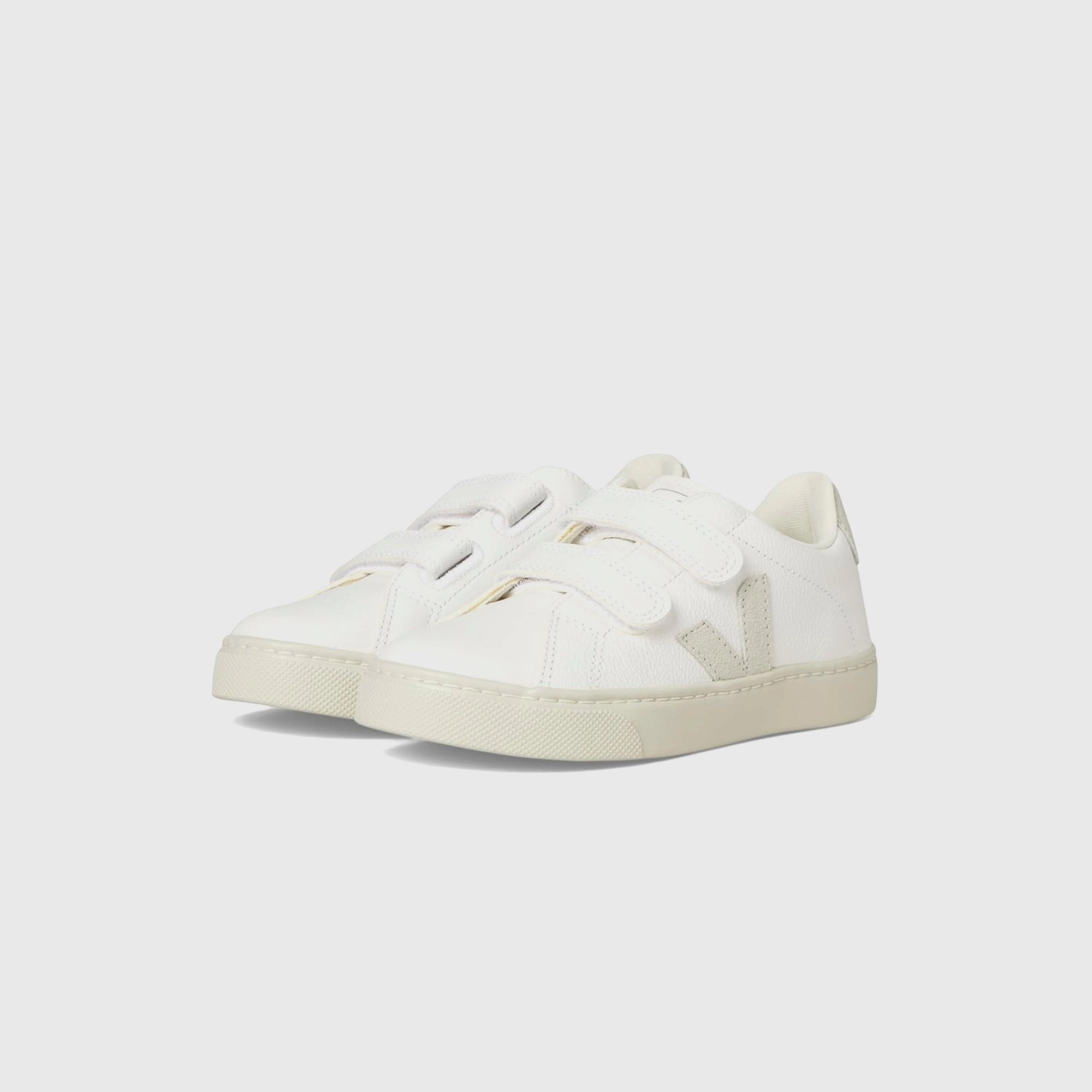 Veja Kids Small Esplar - Extra-White / Natural Minimalist Walking Shoes