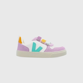 Veja Kids V-10 - Extra White / Multico / Fresh Mint Veja shoe designs