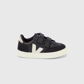 Veja PS V-12 - Black / White Platine Veja shoe designs