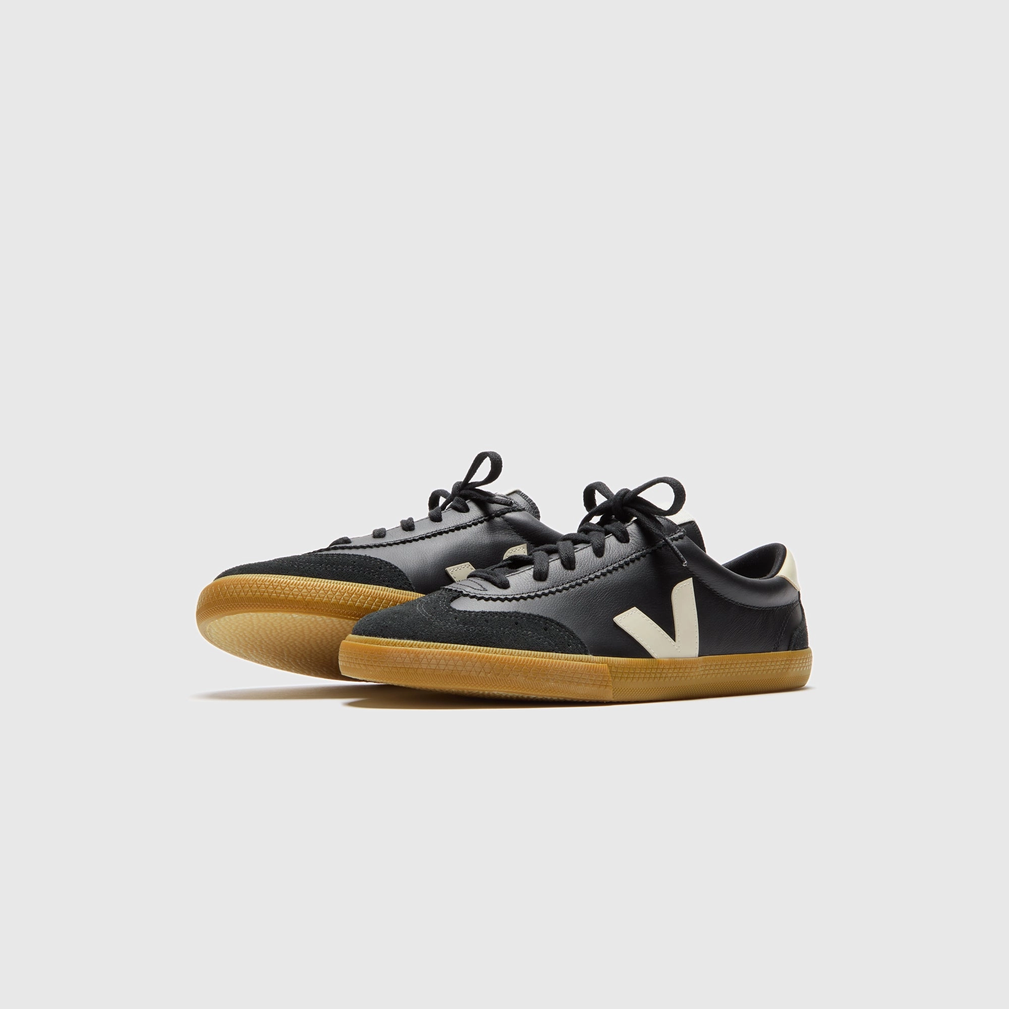 Veja Volley - Black Pierre Minimalist Walking Shoes