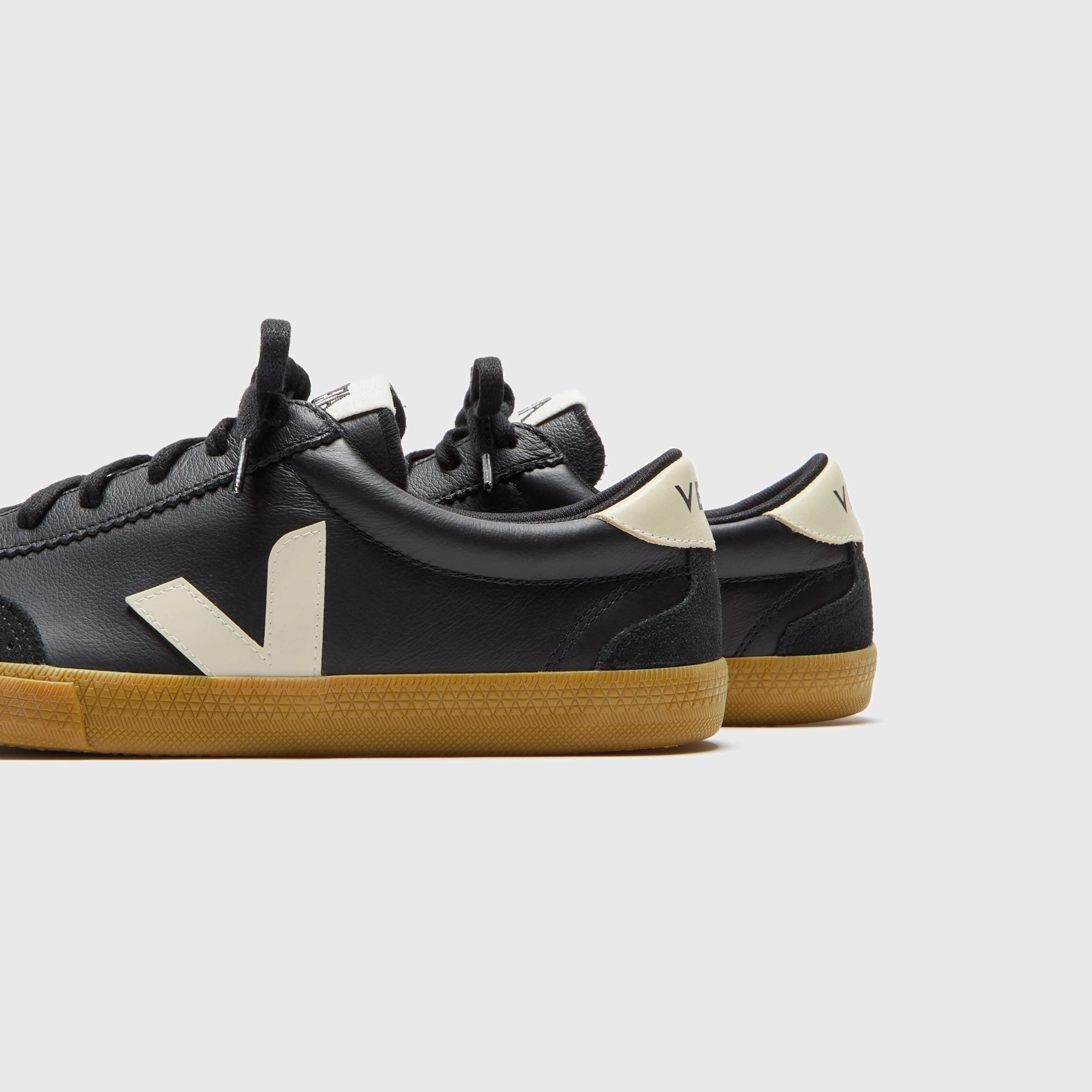 Veja Volley - Black Pierre Minimalist Walking Shoes