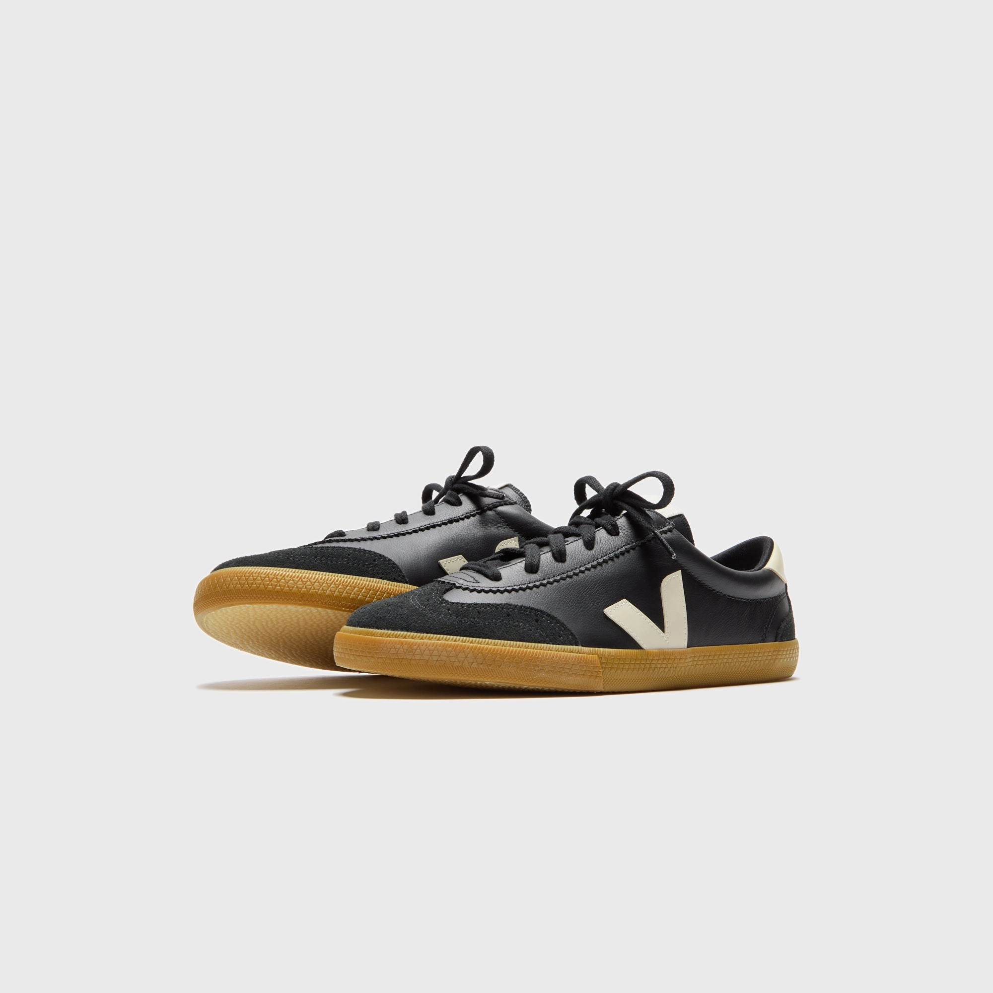 Veja WMNS Volley - Black Pierre Minimalist Walking Shoes
