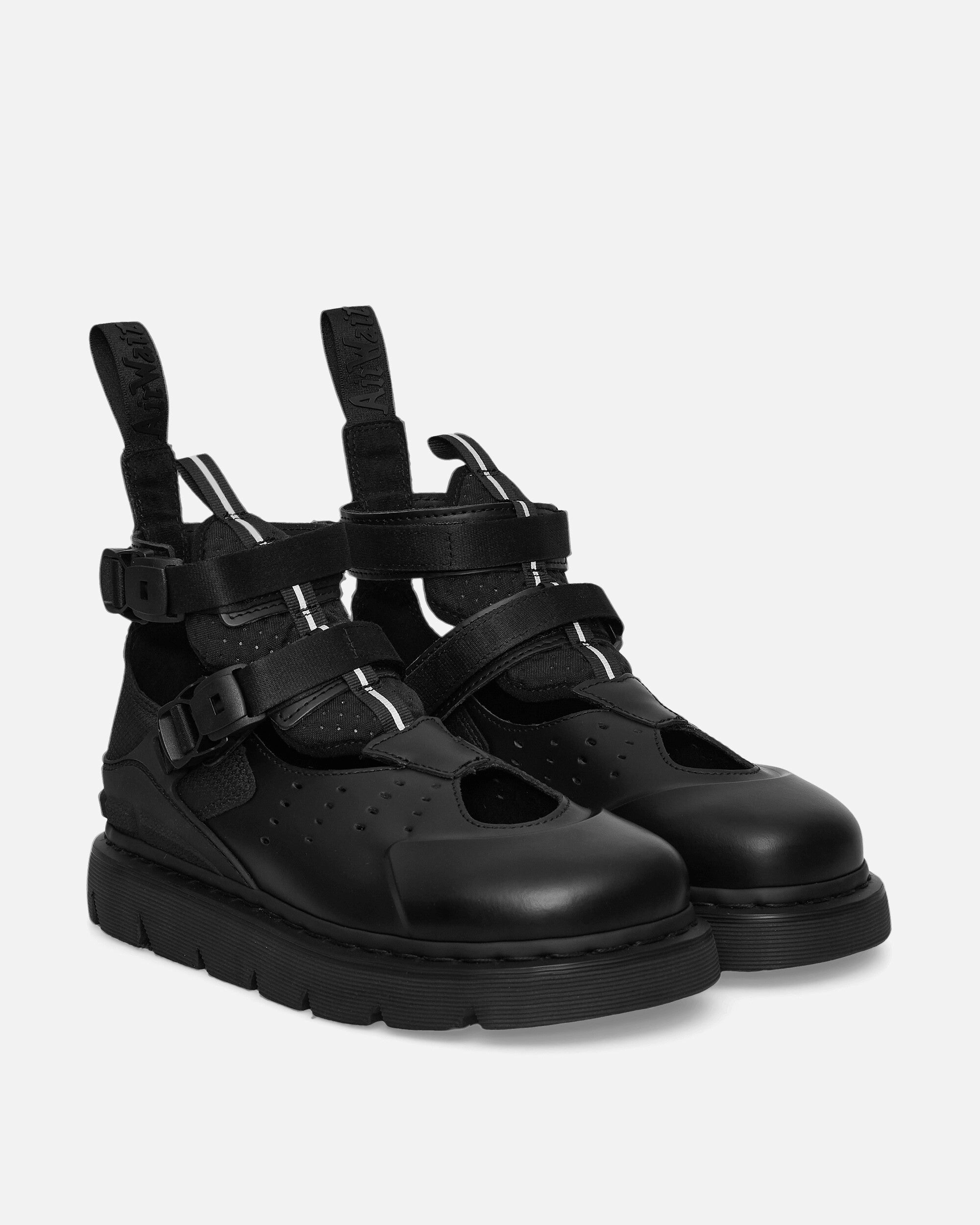 Vent XX01 Sandals Black Smooth Leather Boots