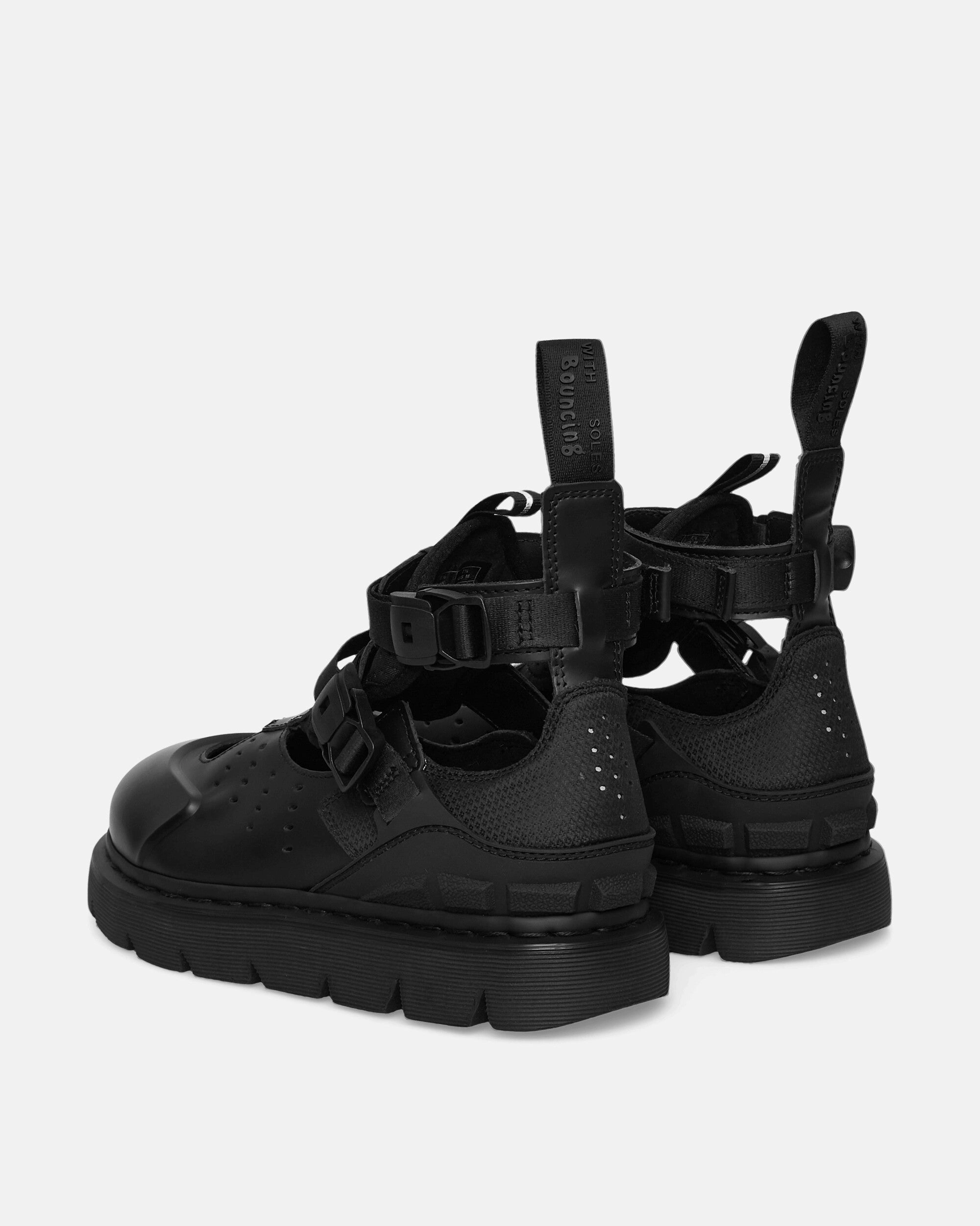 Vent XX01 Sandals Black Smooth Leather Boots