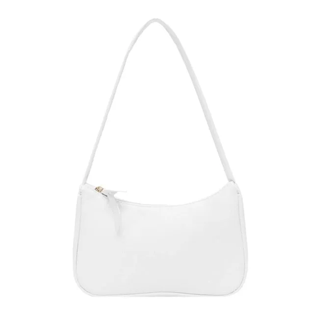 Vintage Retro Totes Bags For Women 2020 Fashion Handbag Soft Leather Female Small Subaxillary Bag Casual Retro Mini Shoulder Bag Fashion Nova Bags