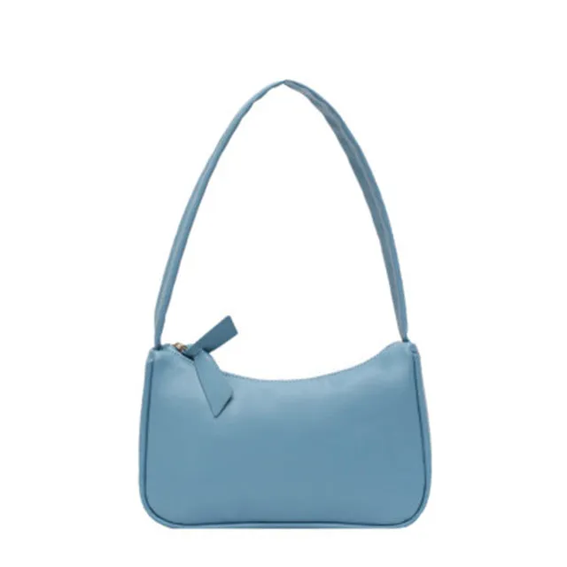 Vintage Retro Totes Bags For Women 2020 Fashion Handbag Soft Leather Female Small Subaxillary Bag Casual Retro Mini Shoulder Bag Fashion Nova Bags