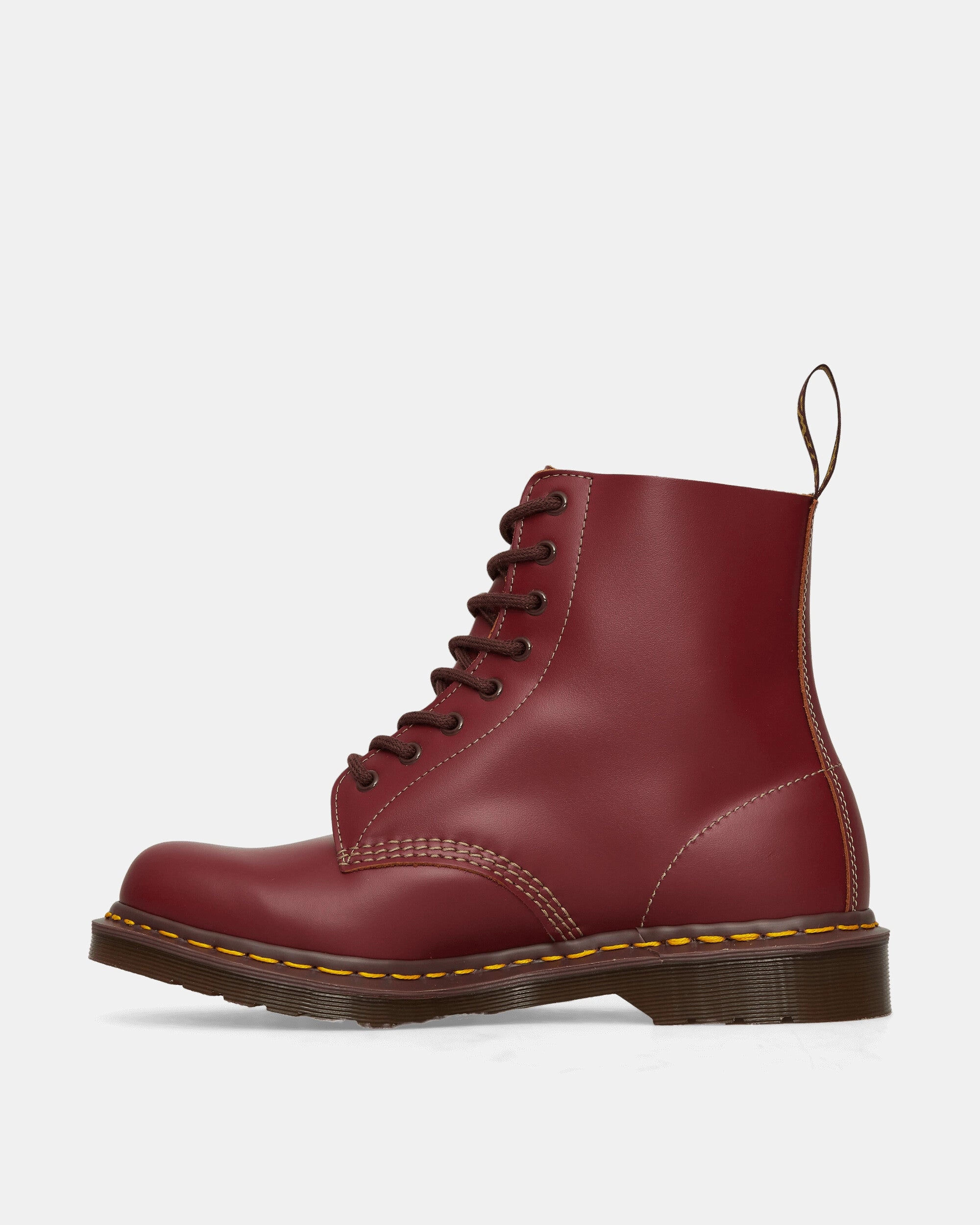 Vintage 1460 Ankle Boots Oxblood Smooth Leather Boots