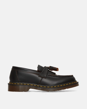 Vintage Adrian Tassel Loafers Black Dr. Martens shoe options
