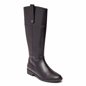 VIONIC MAYES BOOT BLACK WIDE CALF - FINAL SALE! Vionic orthotic shoes with podiatrist design