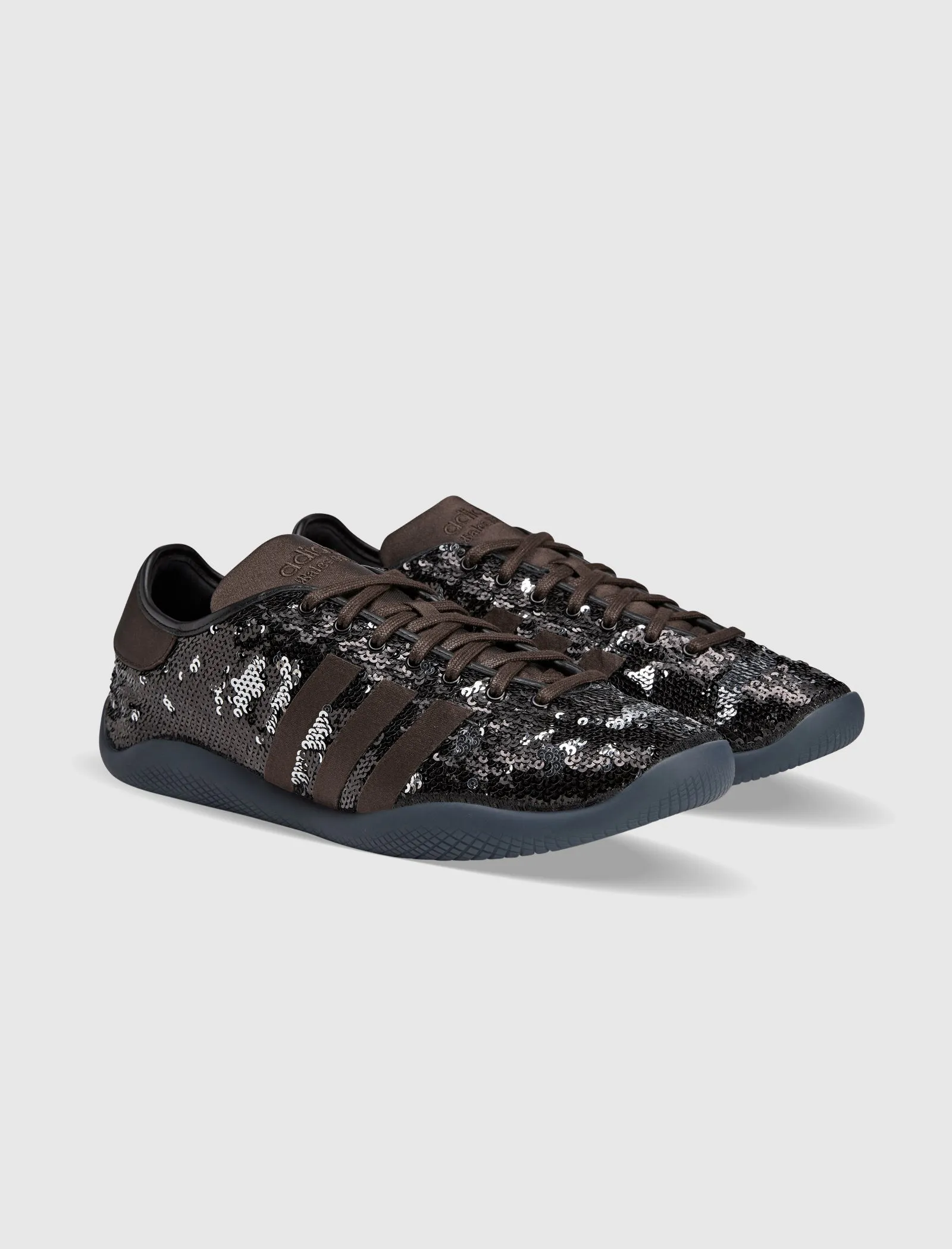WALES BONNER LO PRO SEQUIN "BLACK/SILVER" Adidas trendy casual shoe styles