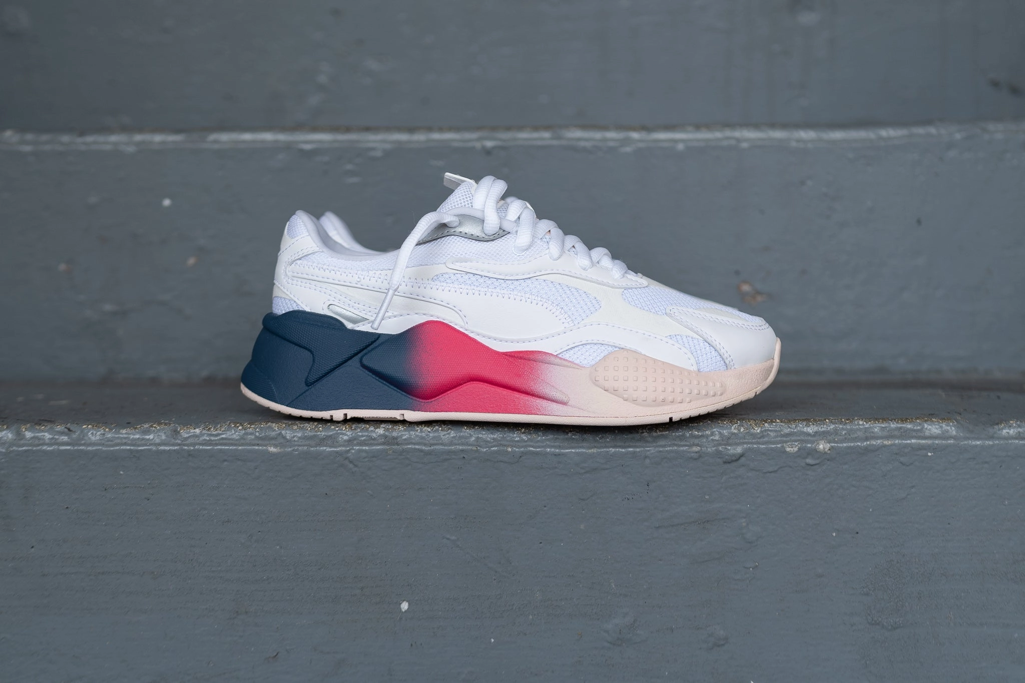 WOMEN Puma RS-X3 Leather Fade Puma athletic shoe visuals