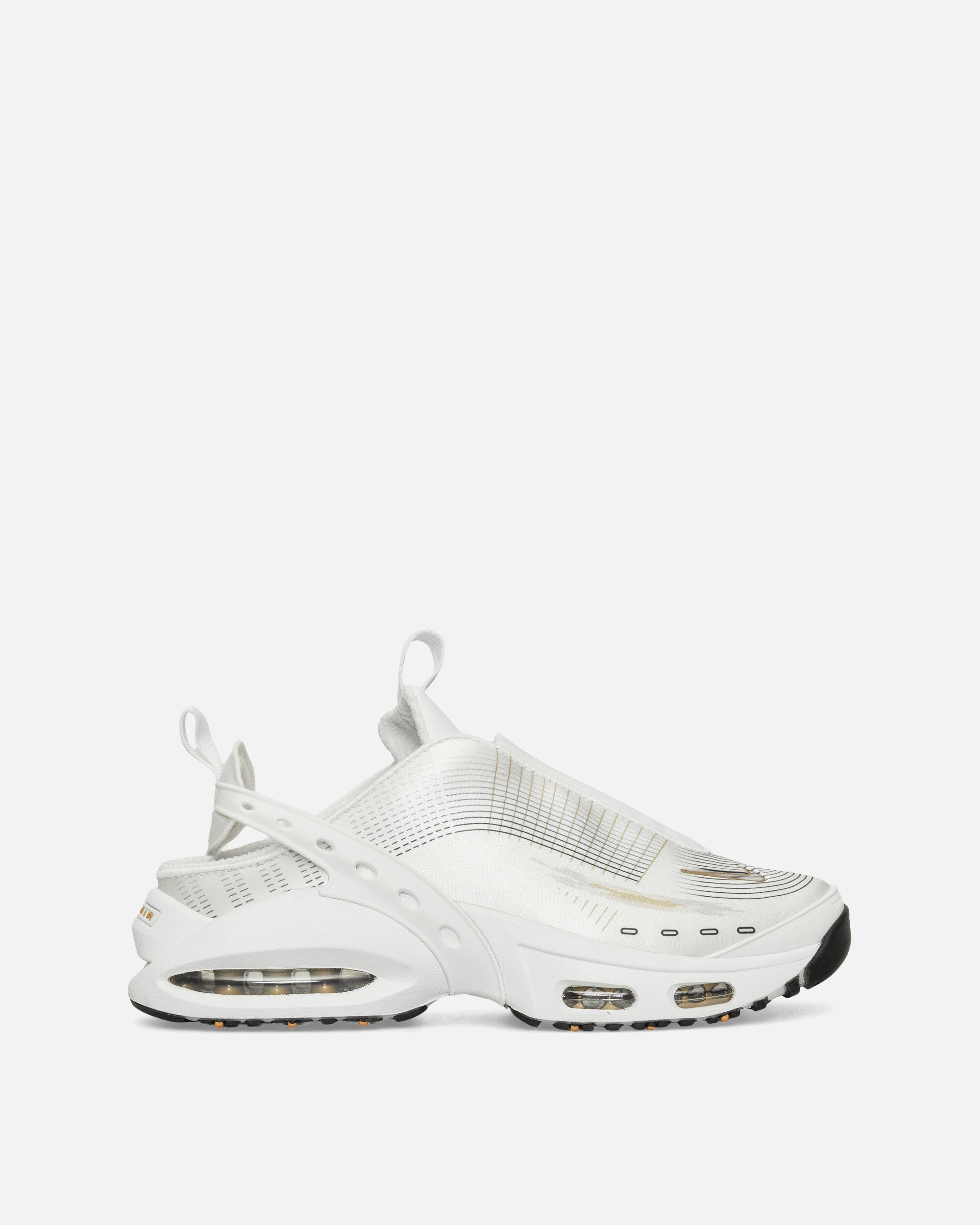 Women's Air Max Craze Sneakers White / Metallic Gold Nike breathable sports sneakers for comfort