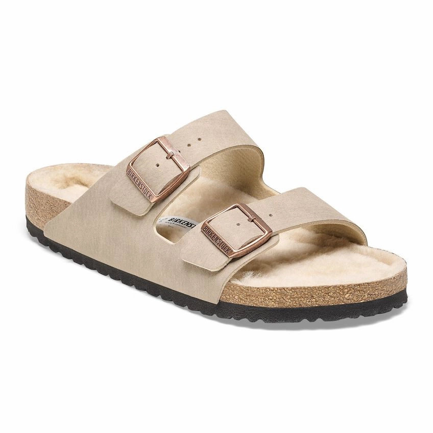 Women's Arizona Shearling Contoured Comfort Sandals