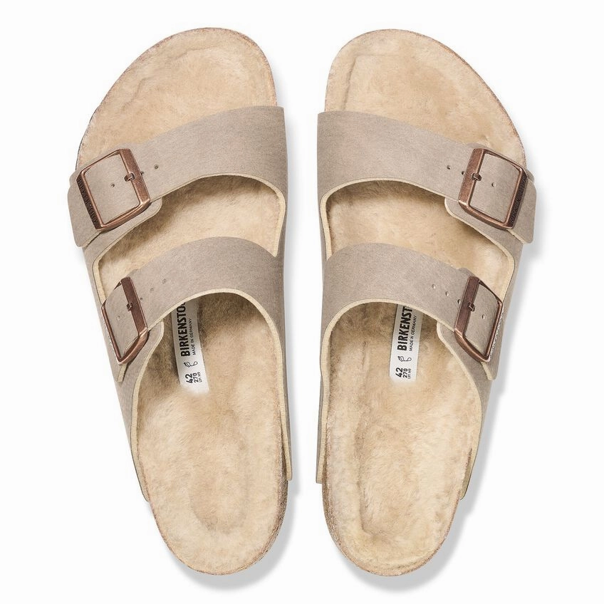 Women's Arizona Shearling Contoured Comfort Sandals