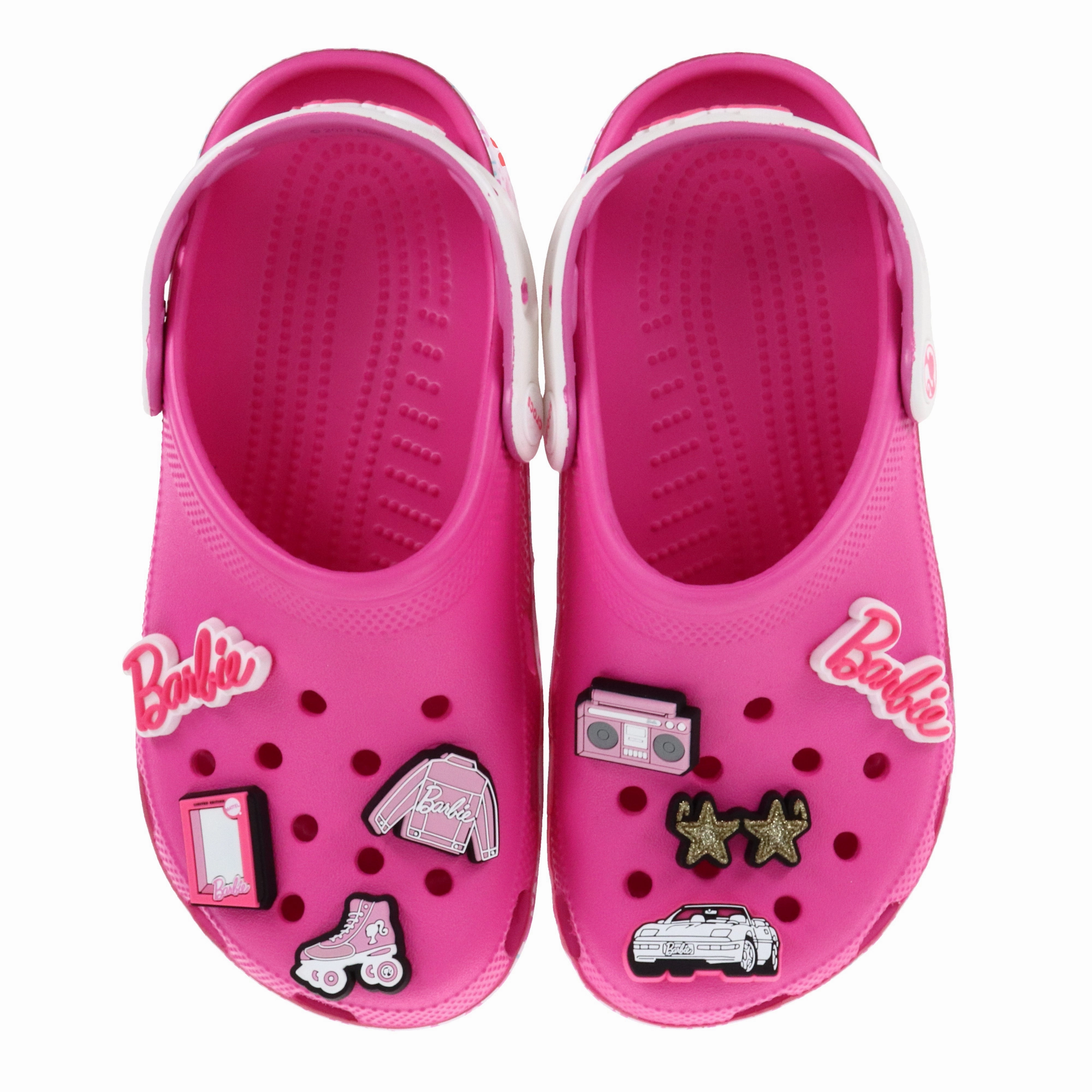 Women's Barbie Classic Clog Crocs slip-on shoes for casual use