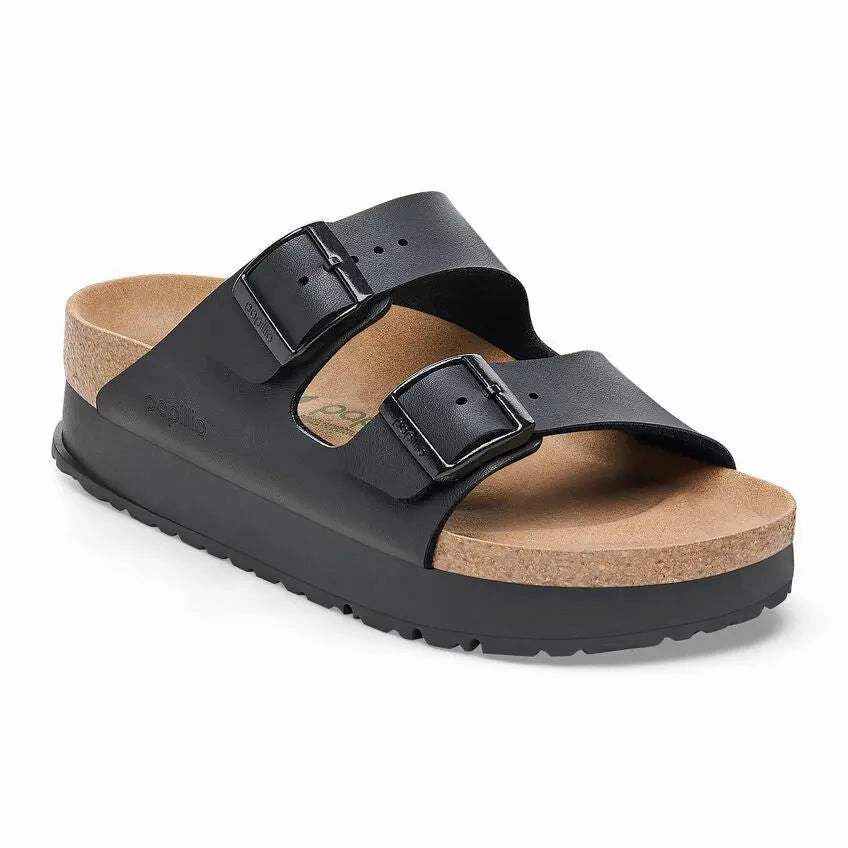 Women's Birkenstock Arizona Flex Platform  Elevated Comfort & Style Birkenstock soft footbed slides for casual wear