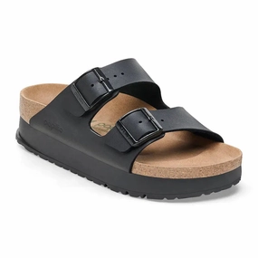 Women's Birkenstock Arizona Flex Platform  Elevated Comfort & Style Birkenstock soft footbed slides for casual wear