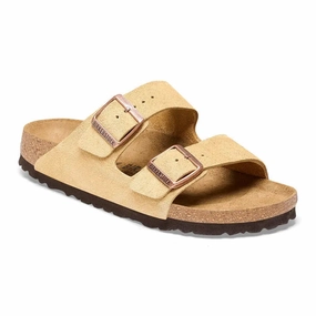 Women's Birkenstock Arizona Suede  Iconic Comfort and Style Birkenstock soft footbed slides for casual wear